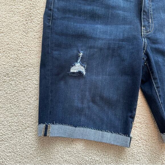 KanCan Women’s Mid Rise Bermuda Length Shirts 13/30 - Picture 4 of 5